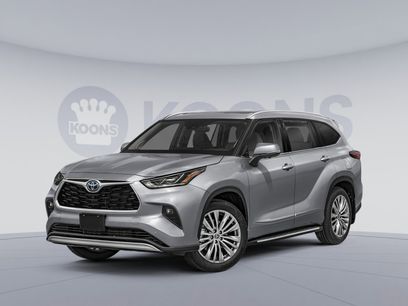New 2026 Toyota Highlander Platinum