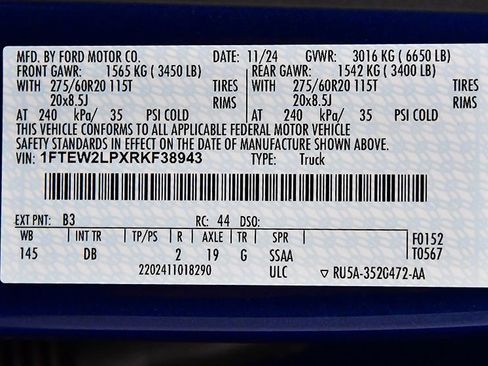 Used 2024 Ford F150 STX AWD/4WD image 15
