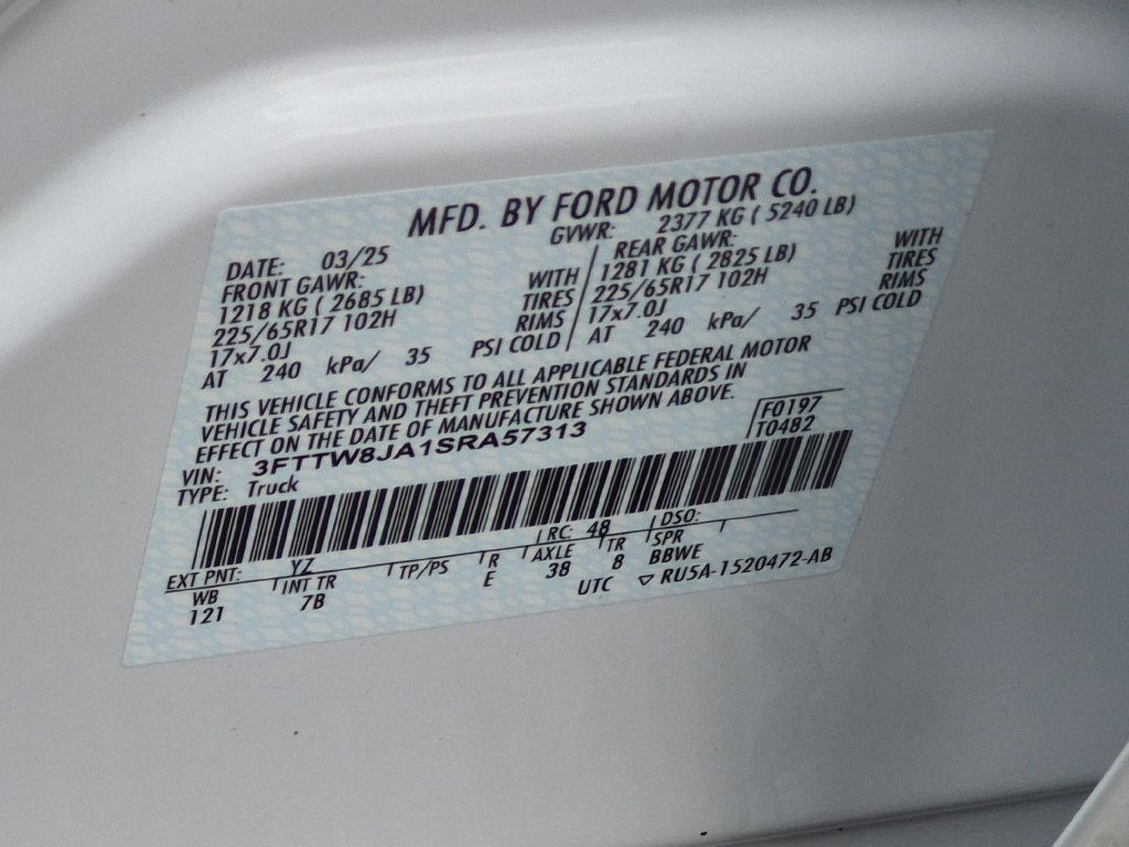 Used 2025 Ford Maverick XLT w/ 4K Tow Package AWD/4WD image 25