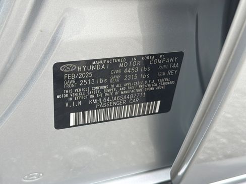 Certified 2025 Hyundai Sonata SEL FWD image 34