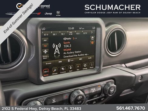 Used 2022 Jeep Wrangler Unlimited Sport w/ Sun And Sound Package AWD/4WD image 19