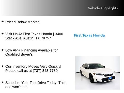 Used 2026 Honda Civic Sport image 10