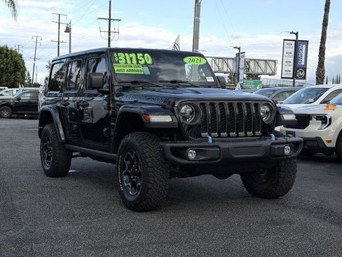 Used 2021 Jeep Wrangler Unlimited Rubicon 4xe w/ Steel Bumper Group AWD/4WD image 30