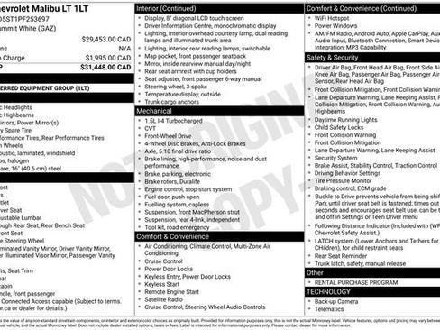 Certified 2023 Chevrolet Malibu LT FWD image 6