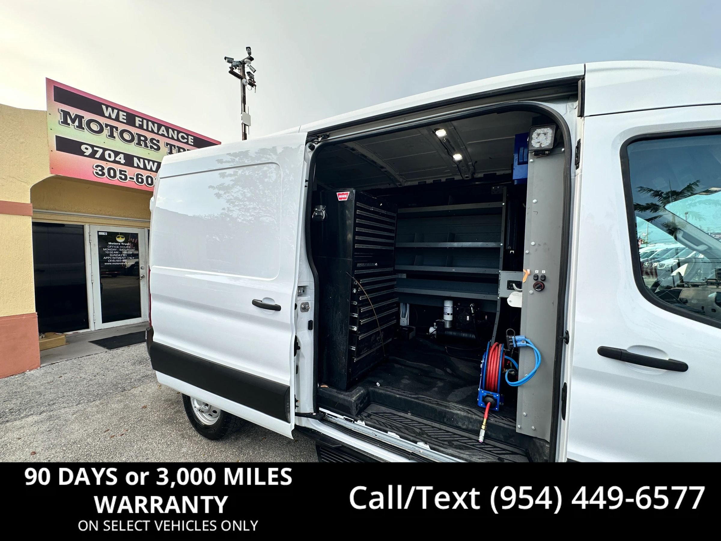Used 2022 Ford Transit 350 Medium Roof w/ Upfitter Package RWD image 1