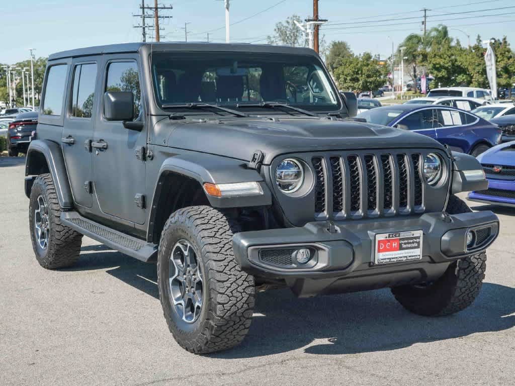 Certified 2022 Jeep Wrangler Unlimited Rubicon 4xe AWD/4WD image 3