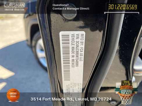 Used 2021 Jeep Compass Latitude w/ Sun and Sound Group image 28