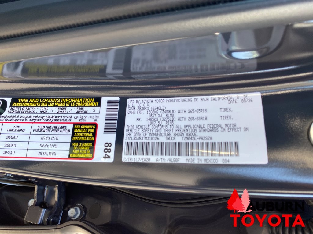 New 2026 Toyota Tacoma TRD Off-Road w/ TRD Off Road Premium Package AWD/4WD image 24