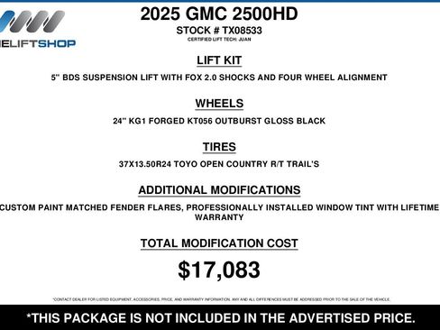 Used 2025 GMC Sierra 2500 AT4X image 2