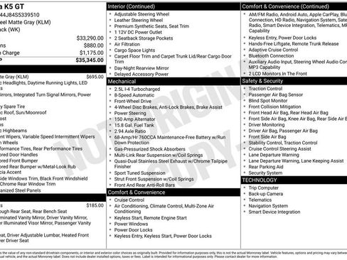 Used 2025 Kia K5 GT FWD image 4