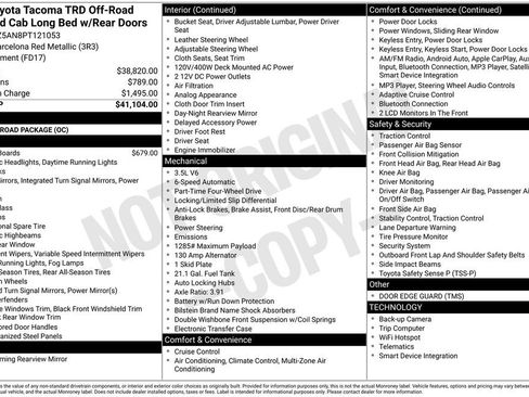 Used 2023 Toyota Tacoma TRD Off-Road image 33