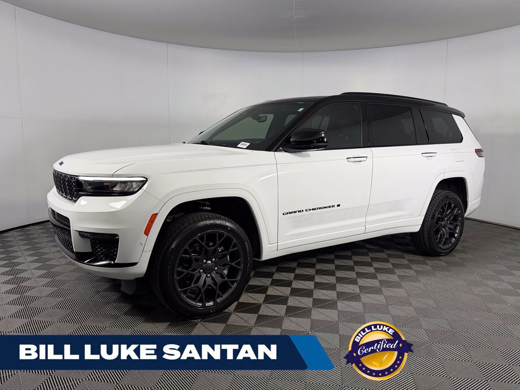 Used 2025 Jeep Grand Cherokee L Summit w/ Obsidian Package AWD/4WD 360° Tour