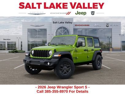 New 2026 Jeep Wrangler Unlimited Sport