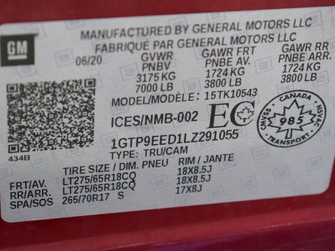 Used 2020 GMC Sierra 1500 AT4 w/ AT4 Premium Package image 55