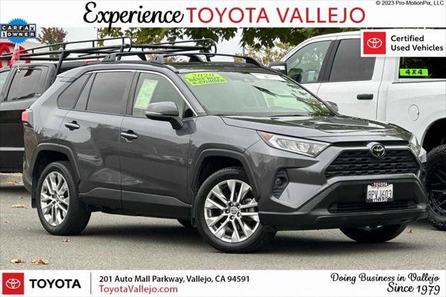 Certified 2020 Toyota RAV4 XLE Premium AWD/4WD image 1