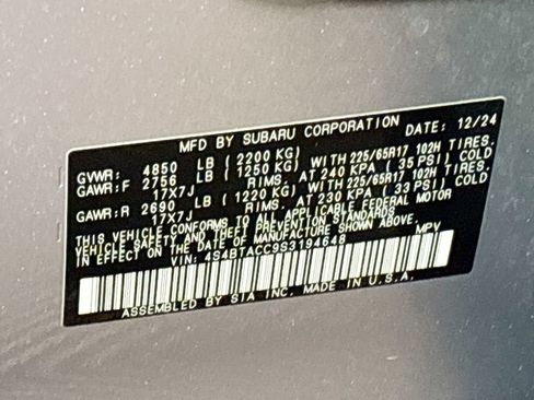 Certified 2025 Subaru Outback Premium AWD/4WD image 24