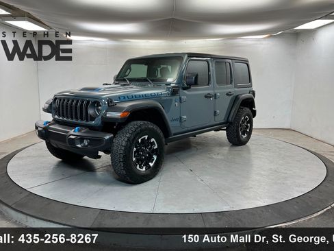 Used 2024 Jeep Wrangler Unlimited Rubicon 4xe w/ Convenience Group image 1