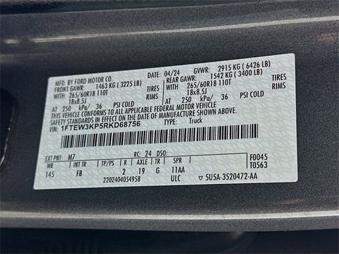 Used 2024 Ford F150 XLT w/ Equipment Group 302A MID image 27