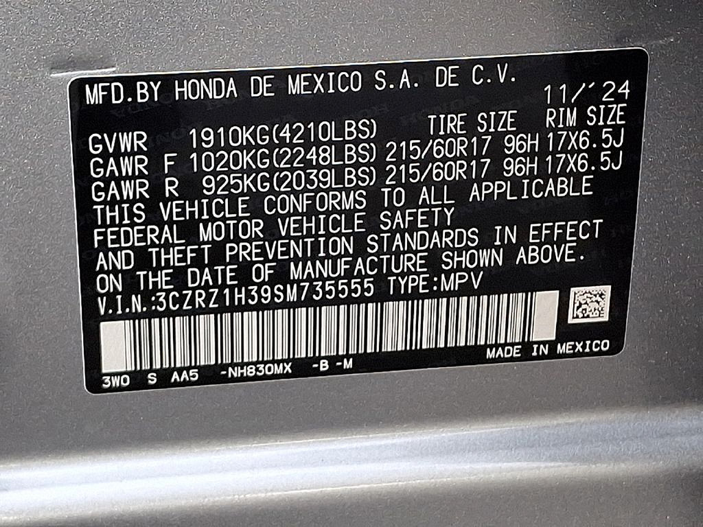 Used 2025 Honda HR-V LX image 27