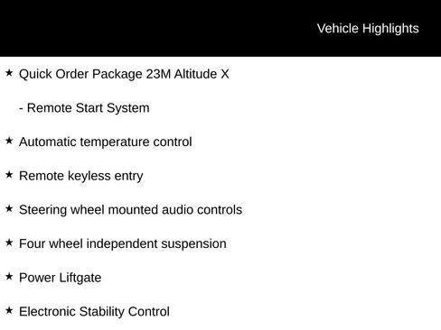 New 2025 Jeep Grand Cherokee Altitude AWD/4WD image 25