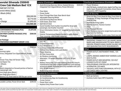 Used 2023 Chevrolet Silverado 2500 Custom w/ Custom Convenience Package image 14