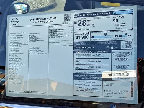 New 2025 Nissan Altima 2.5 SR image 16