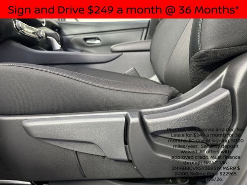 New 2025 Nissan Sentra SV w/ Lighting Package image 21