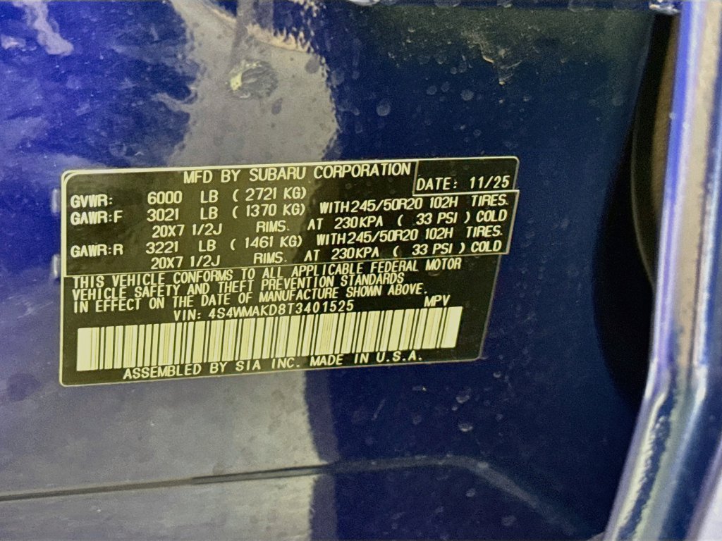 Certified 2026 Subaru Ascent Touring AWD/4WD image 44