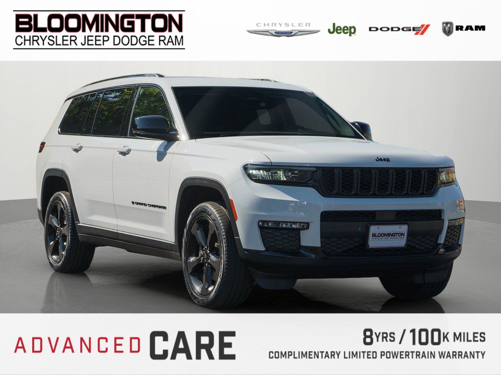 Used 2023 Jeep Grand Cherokee L Limited w/ Black Appearance Package AWD/4WD image 1