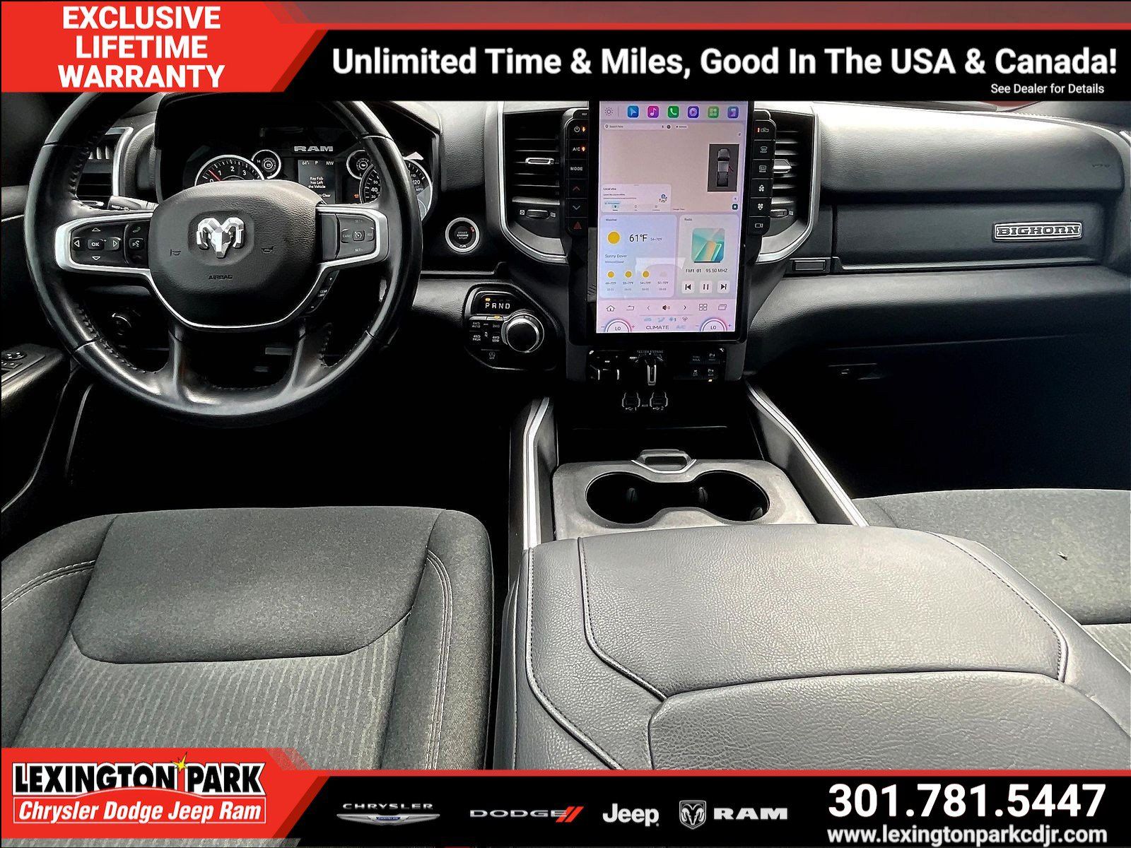 Used 2021 RAM 1500 Big Horn w/ Trailer Tow Group AWD/4WD image 8
