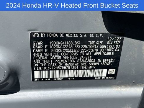 Used 2024 Honda HR-V Sport image 30