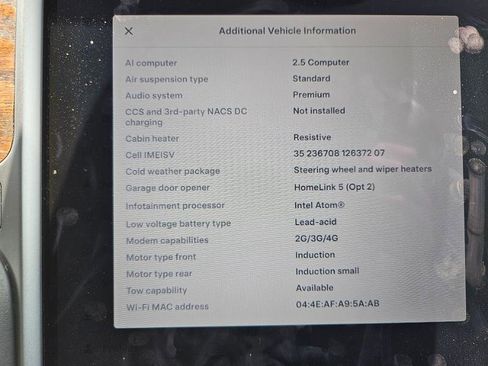 Used 2018 Tesla Model X 100D AWD/4WD image 3