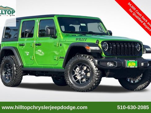 New 2025 Jeep Wrangler Willys image 1