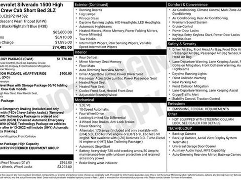 Used 2023 Chevrolet Silverado 1500 High Country w/ Technology Package image 4