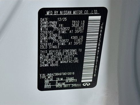 New 2026 INFINITI QX80 Luxe w/ Cargo Package image 42