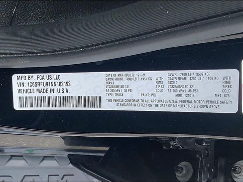 Used 2022 RAM 1500 TRX w/ TRX Level 2 Equipment Group AWD/4WD image 32