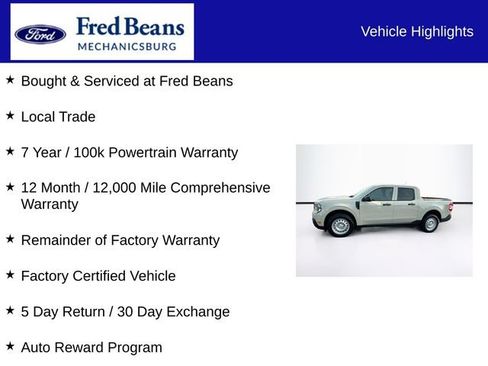 Certified 2025 Ford Maverick XL FWD image 7