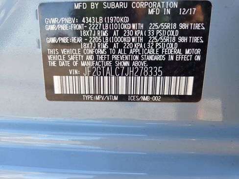 Used 2018 Subaru Crosstrek 2.0i Limited AWD/4WD image 29