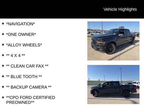 Used 2024 Ford F150 XLT w/ Equipment Group 302A MID image 4