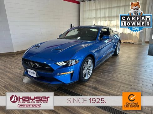 Used 2021 Ford Mustang Premium w/ Carbon Sport Interior Package RWD image 1