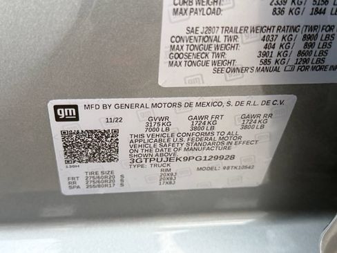 Used 2023 GMC Sierra 1500 Elevation AWD/4WD image 29