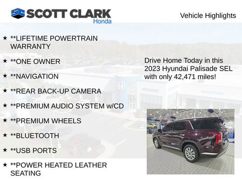 Used 2023 Hyundai Palisade SEL w/ Cargo Package image 12