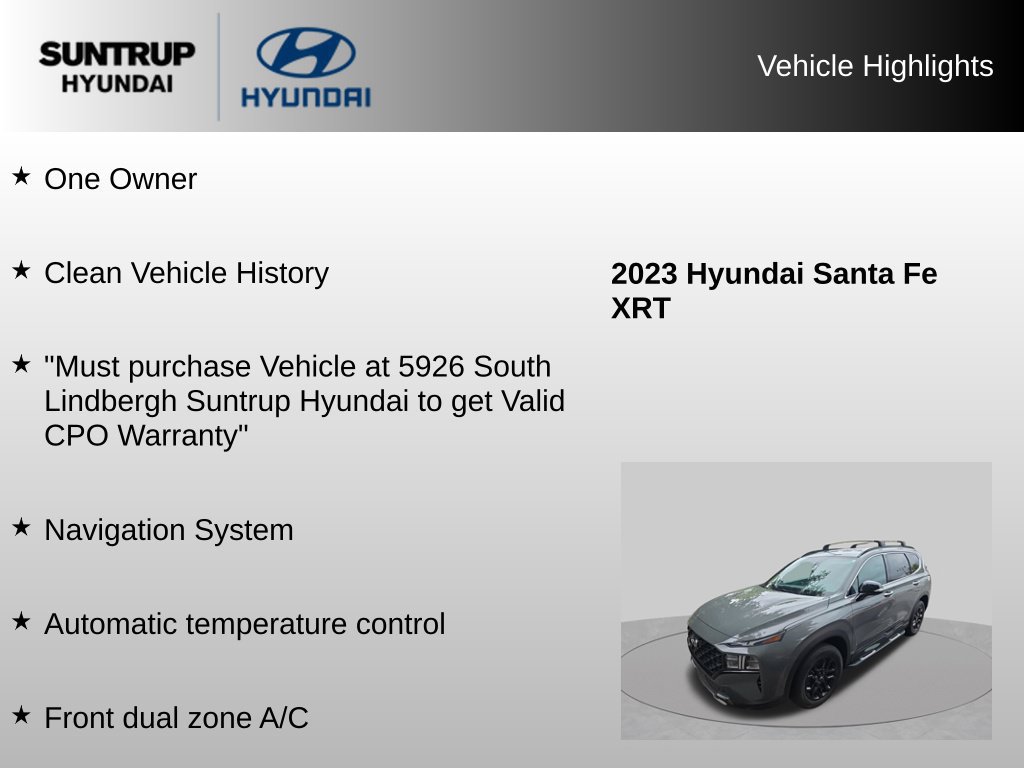 Used 2023 Hyundai Santa Fe XRT FWD image 8