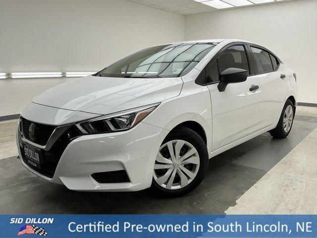 Certified 2020 Nissan Versa S FWD image 1
