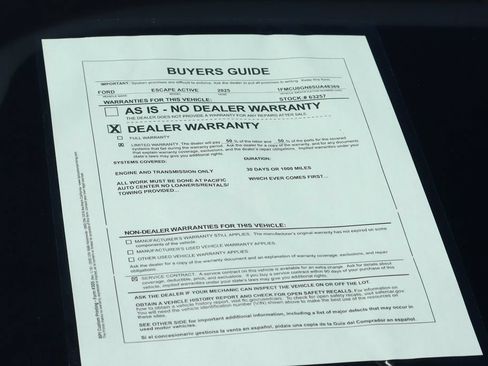 Used 2025 Ford Escape Active w/ Tech Pack #1 FWD image 48