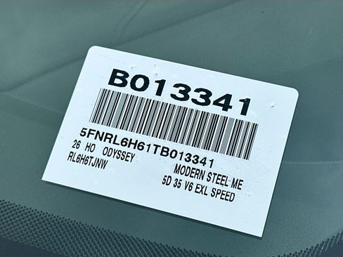 New 2026 Honda Odyssey EX-L image 27