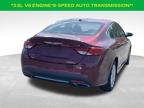 Used 2015 Chrysler 200 C w/ Sun/Sound Group FWD image 3