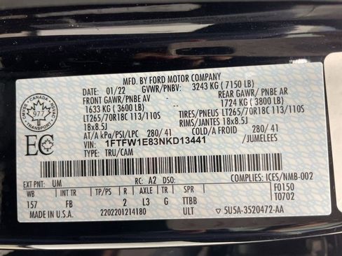 Used 2022 Ford F150 XLT w/ Equipment Group 301A Mid image 24