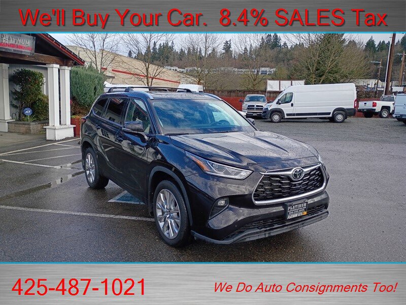 Used 2022 Toyota Highlander Limited AWD/4WD image 3
