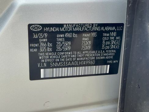 Used 2020 Hyundai Santa Fe SEL FWD image 31